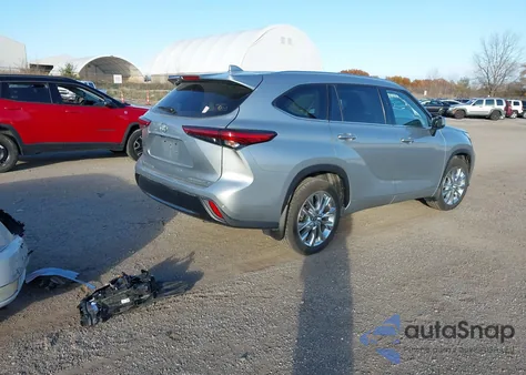 2021 Toyota Highlander Limited from USA, damaged, VIN 5TDDZRBH0MS554477